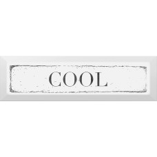 Декор 8,5х28,5 Cool черный